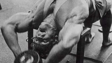 Dumbbell Pull-Over Exercise Arnold Schwarzenegger